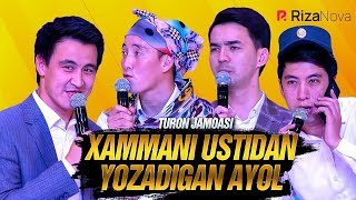 QVZ 2021 | Turon jamoasi | Xammani ustidan yozadigan ayol