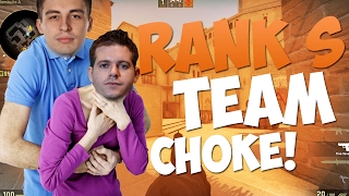 CS:GO RANK S TEAM CHOKED!