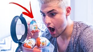 COMO FAZER UM MILKSHAKE DE KINDER OVO !!!