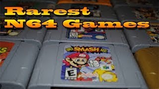 20 Rare Nintendo 64 Games | The Most Expensive N64 Games