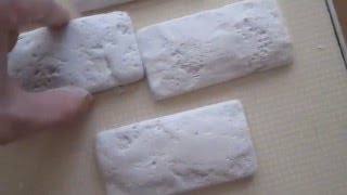 Гипсовая плитка.Изготовление от А-Я.Как сделать гипсовую плитку.