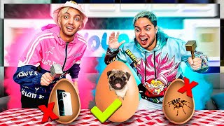 NO ROMPAS EL HUEVO INCORRECTO *challenge extremo*