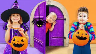 Persiapan Trick or Treat Oliver dan Ibu