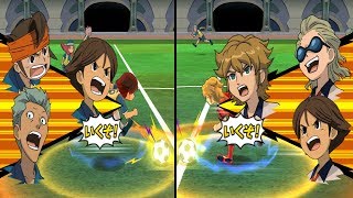 Inazuma Eleven Go Strikers 2013 Raimon Vs Sekai Senbatsu Kai 1080p (Dolphin HD/Wii Gameplay)