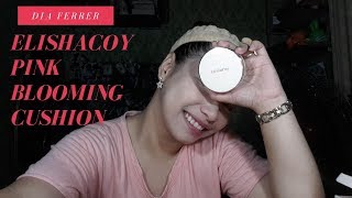 ElishaCoy Pink Blooming Cushion I Application I Review I dia ferrer