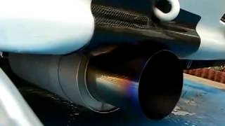Выхлоп BADASS Nissan Skyline GTR R34 Exhaust Sound