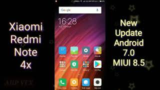 Xiaomi Redmi Note 4x Update Android 7.0