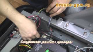 Сборка беговой дорожки Bronze Gym S900 TFT