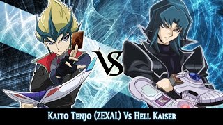 Character Duel - Kaito Tenjo (ZEXAL) Vs Hell Kaiser (Zane Truesdale)