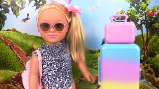 Poupée part en Voyage Accessoires de Vacances
