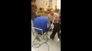 FIRST Team 2053 Year 2014 launcher prototype Test