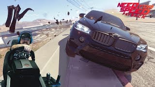 Унижение всех на BMW X6, "вот-так-вот" супер экшн на стройплощадке в Need for Speed Payback