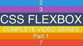 Intro and Flexbox Basics — Learn CSS3 Flexbox (1/6)