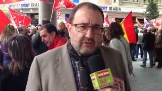 1 de Mayo de 2014 en Pamplona / Iruña.