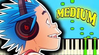 GORILLAZ - HUMILITY - Piano Tutorial