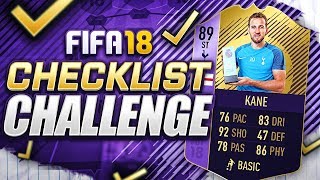 FIFA 18 CHECKLIST CHALLENGE!!! PLAYER OF THE MONTH KANE!!! POTM Harry Kane Squad Duel