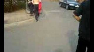 FUNNY CAR CRASH