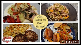 Our Dinners this week | Easy Dinners to Cook at Home