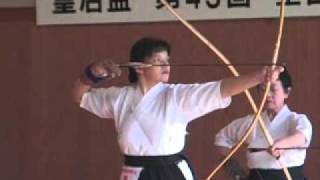 第43回全日本女子弓道選手権大会　決勝
