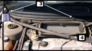 Как заменить воздушный фильтр кабины на Ford Mondeo