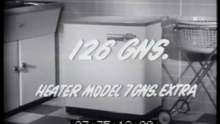 Hoovermatic twin tub 'blanket' 1960 TV commercial