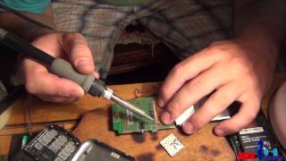 Как поменять дисплей на телефоне Fly DS125.