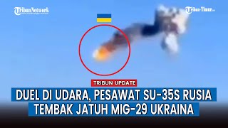 Bak Film-film! Begini Detik-detik Rudal Udara R-37M Rusia Hantam Pesawat MiG-29 Ukraina