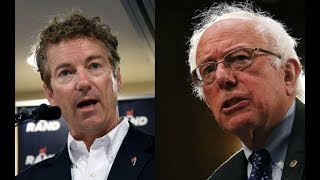 Rand Paul Vs Bernie Sanders | HEATED Debate In The Senate
