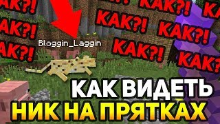 КАК ВИДЕТЬ НИК НА ПРЯТКАХ, ВСЕ МИНИ-ИГРЫ МАЙНКРАФТА ЧЕЛЛЕНДЖ №6 (Minecraft Farm Hunt)