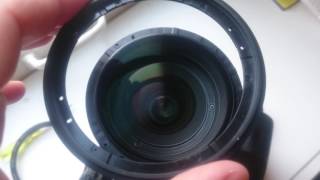 How to open Sigma 17-50 f2.8 - cleaning behind the first glass