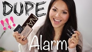 DROGERIE DUPES - Naked Basics, MAC, NARS etc.
