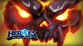 ♥ Heroes of the Storm (Gameplay) - Solo Lane Ragnaros