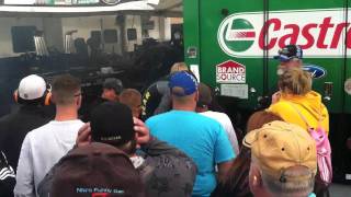 Mike Neff Funny Car Warm Up