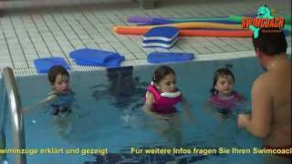 Swimcoach - der schwimmende Badeanzug - Schwimmen lernen mit Spaß und großer Sicherheit