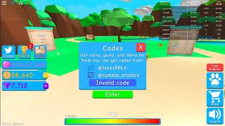 ALL CODES IN BUBBLE GUM SIMULATOR! (Roblox)