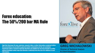 Forex Education: The 50% retracement and 200 bar MA Trading Rule
