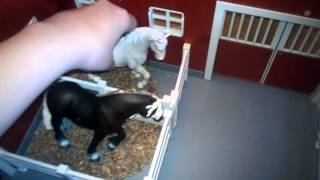 Мои конюшни schleich