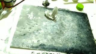 Textured Acrylic Painting!!