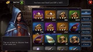 200m+ lord experience.. what to do? King of Avalon
