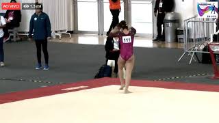 Thais Fidelis dos Santos BRA FX AA EF @ Lima 2018