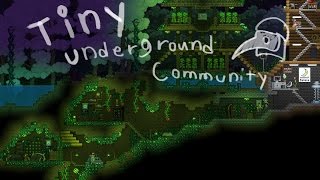 Starbound Tiny Underground Community Timelapse Build