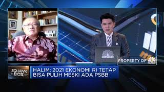 Halim Alamsyah: Ekonomi RI Lanjutkan Pemulihan Meski Ada PSBB