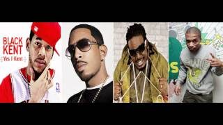 NEW 2010! Black Kent Feat. T-Pain, Ludacris & Lupe Fiasco - All The Way (Remix Officiel HD)
