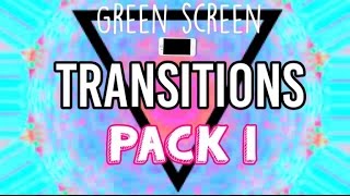 Transitions Green Screen Footage Pack 1 - editinghacksbylala