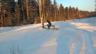 Самодельный снегоход из Кирова 2