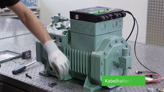 Wie montiere ich das BITZER IQ MODUL?