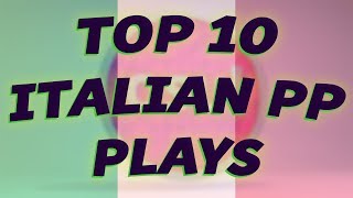 Top 10 Italian Osu! PP Plays