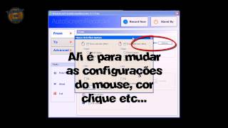 Tutorial! Como filmar a Tela do PC usando Auto Screen Recorder!