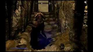 skyrim gameplay помощь ворожее Мелке