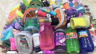 MIXING ALL MY INGREDIENTS INTO STORE BOUGHT SLIME!! SLIMESMOOTHIE! SATISFYING SLIME VIDEO PART 17 !